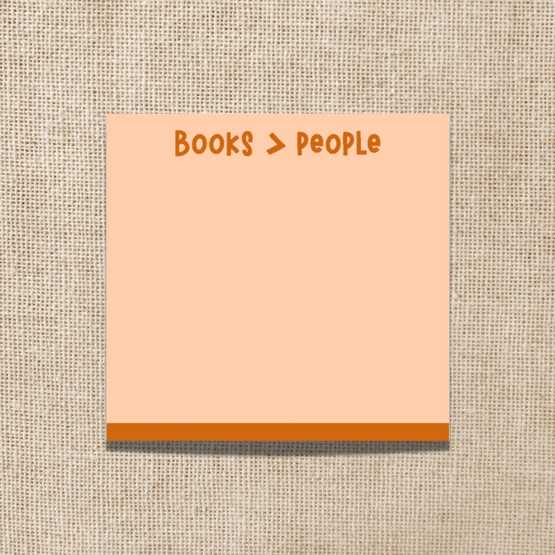 Books Are Better Than People Sticky Notes Wildly Enough 