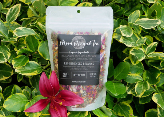 Moon Magick Tea Organic Herbal Loose Tea The Healing Sanctuary 