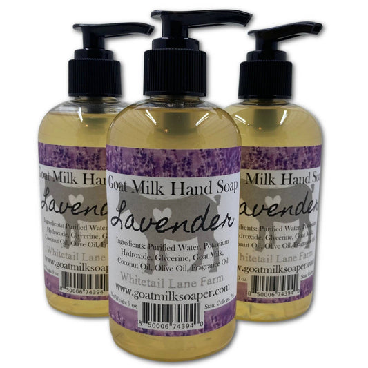 Liquid Goat Milk Hand Soap Lavender